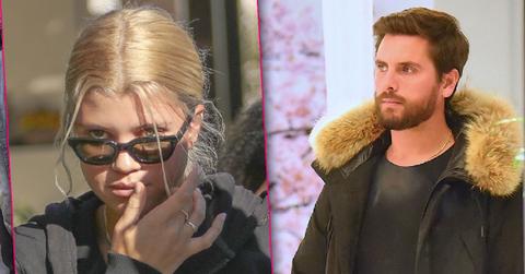 Sofia Richie And Scott Disick Spend Thanksgiving Apart