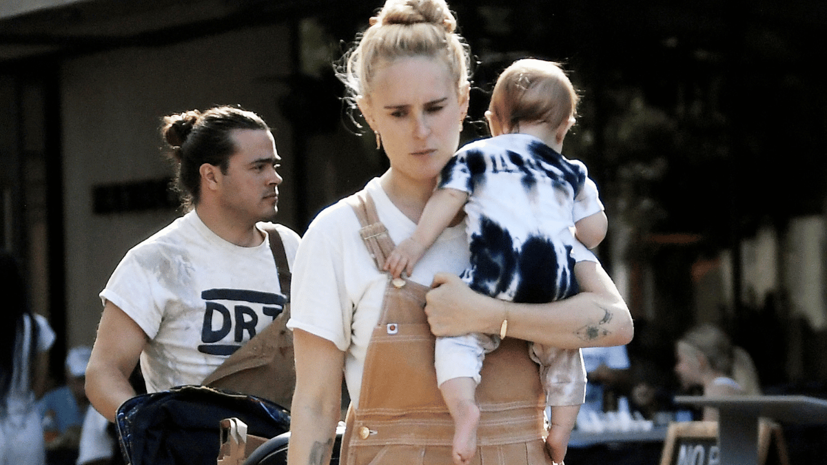 Derek Thomas , Rumer Willis and daughter Louetta 