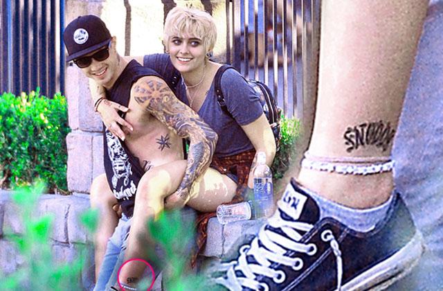 //paris jackson tattoo boyfriend name disneyland pp