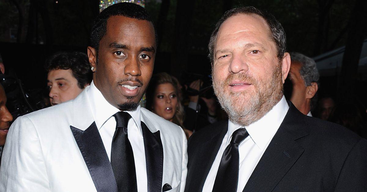 Photo of Sean 'Diddy' Combs and Harvey Weinsten.