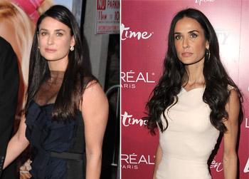 //demi moore weight loss getty