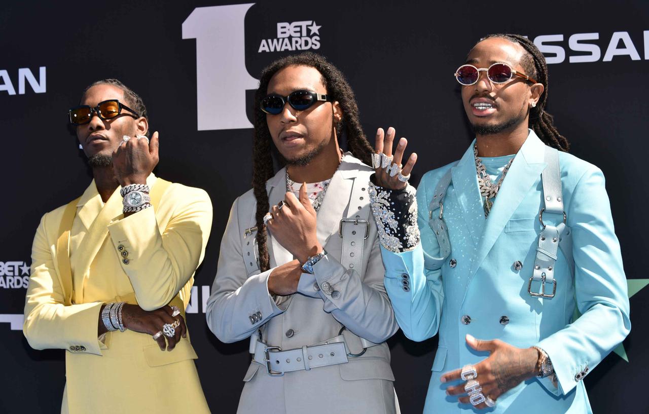 Offset & Quavo Reunite For Takeoff’s Wake As Suspect Remains On The Loose