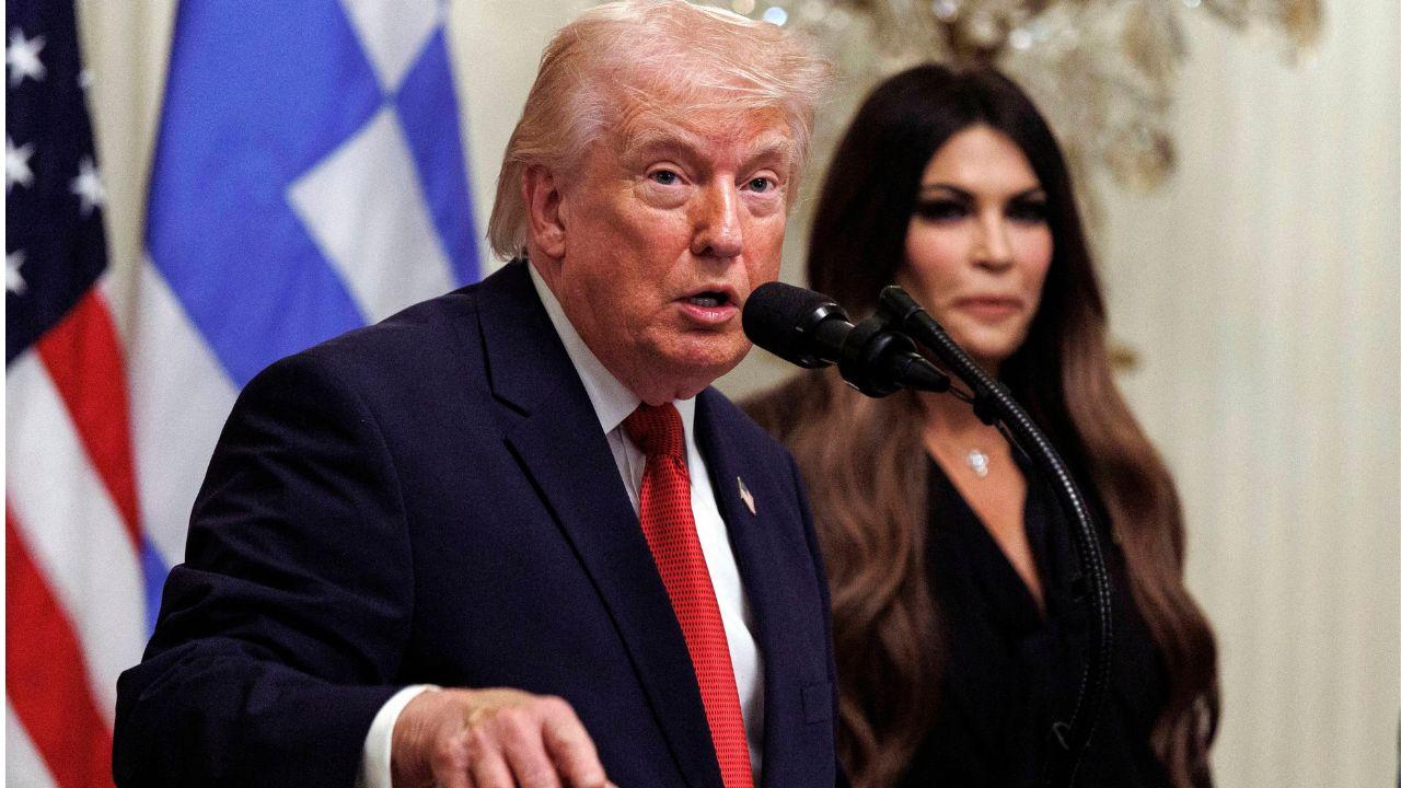 Image of Donald Trump and Kimberly Guilfoyle