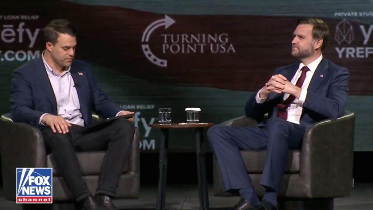 Phot of Andrew Kolvet and Erika Kirk