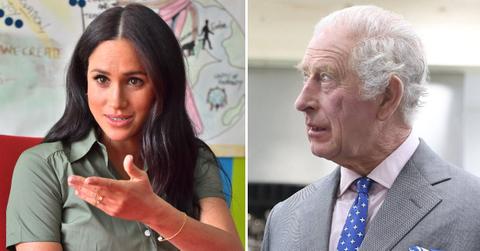 meghan markle wearing bracelet gifted by king charles pp