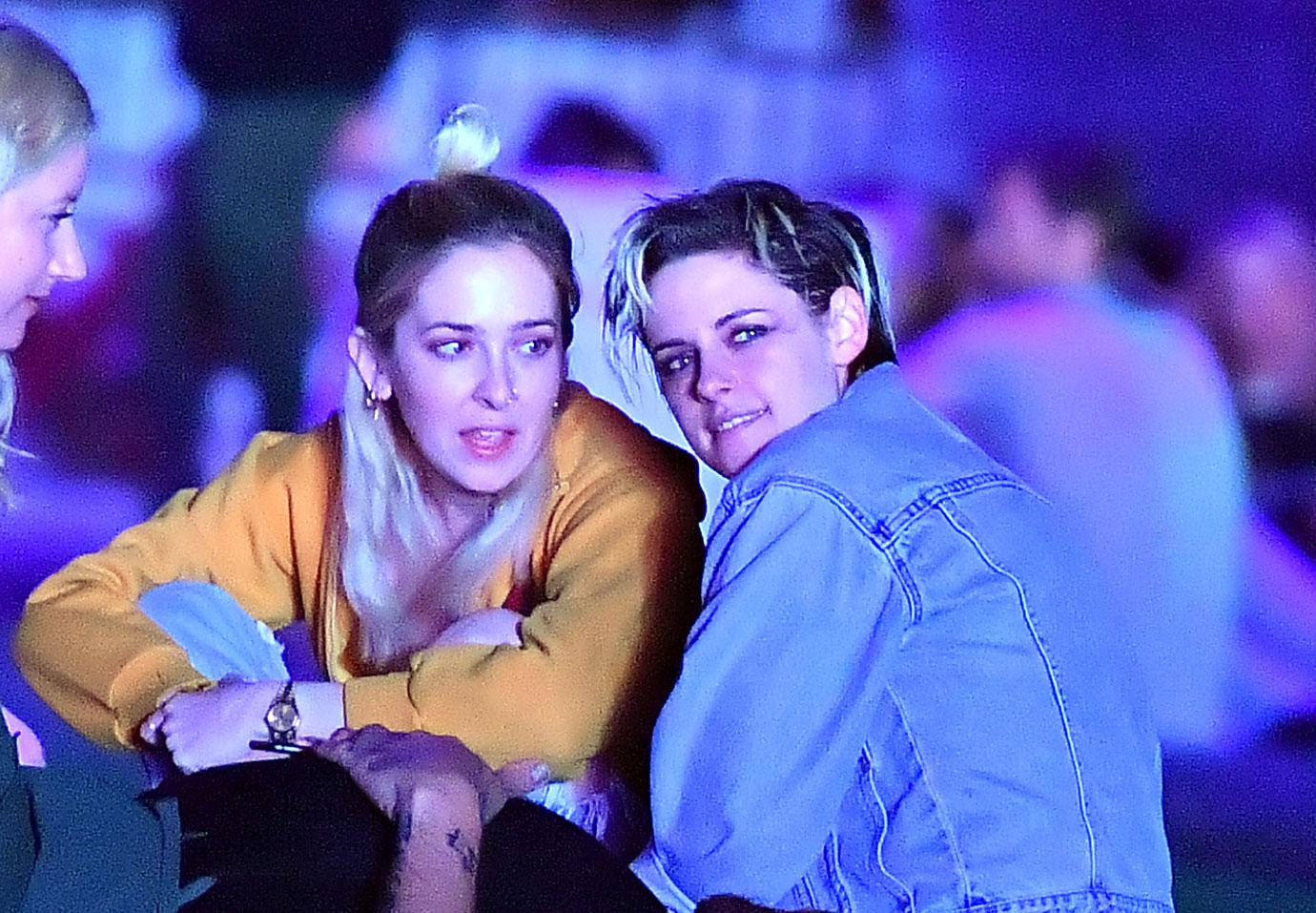 Kristen Stewart Cuddles With Sara Dunkin At Coachella