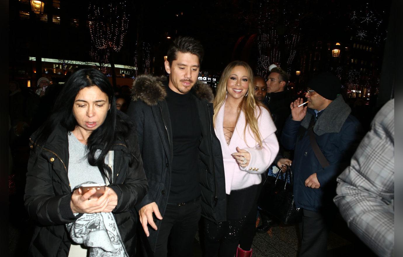 Mariah Carey And Bryan Tanaka Have Fun In Paris