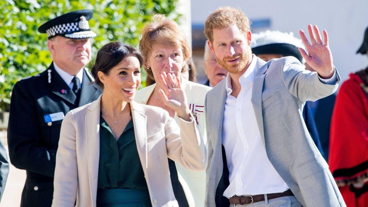 Photo of Prince Harry and Meghan Markle