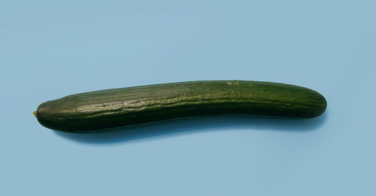 The friend told doctors the cucumber became stuck during 'extreme lovemaking.'
