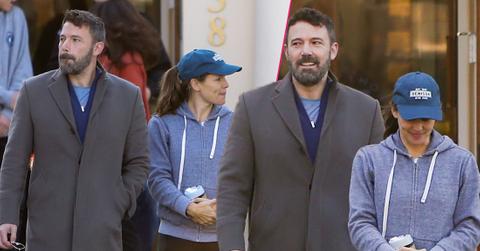 Ben Affleck & Jen Garner With Their Son On Halloween Days After His Relapse