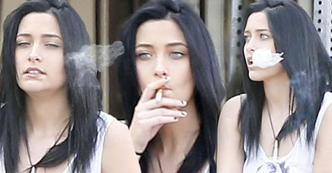 Paris Jackson Caught Smoking While Underage