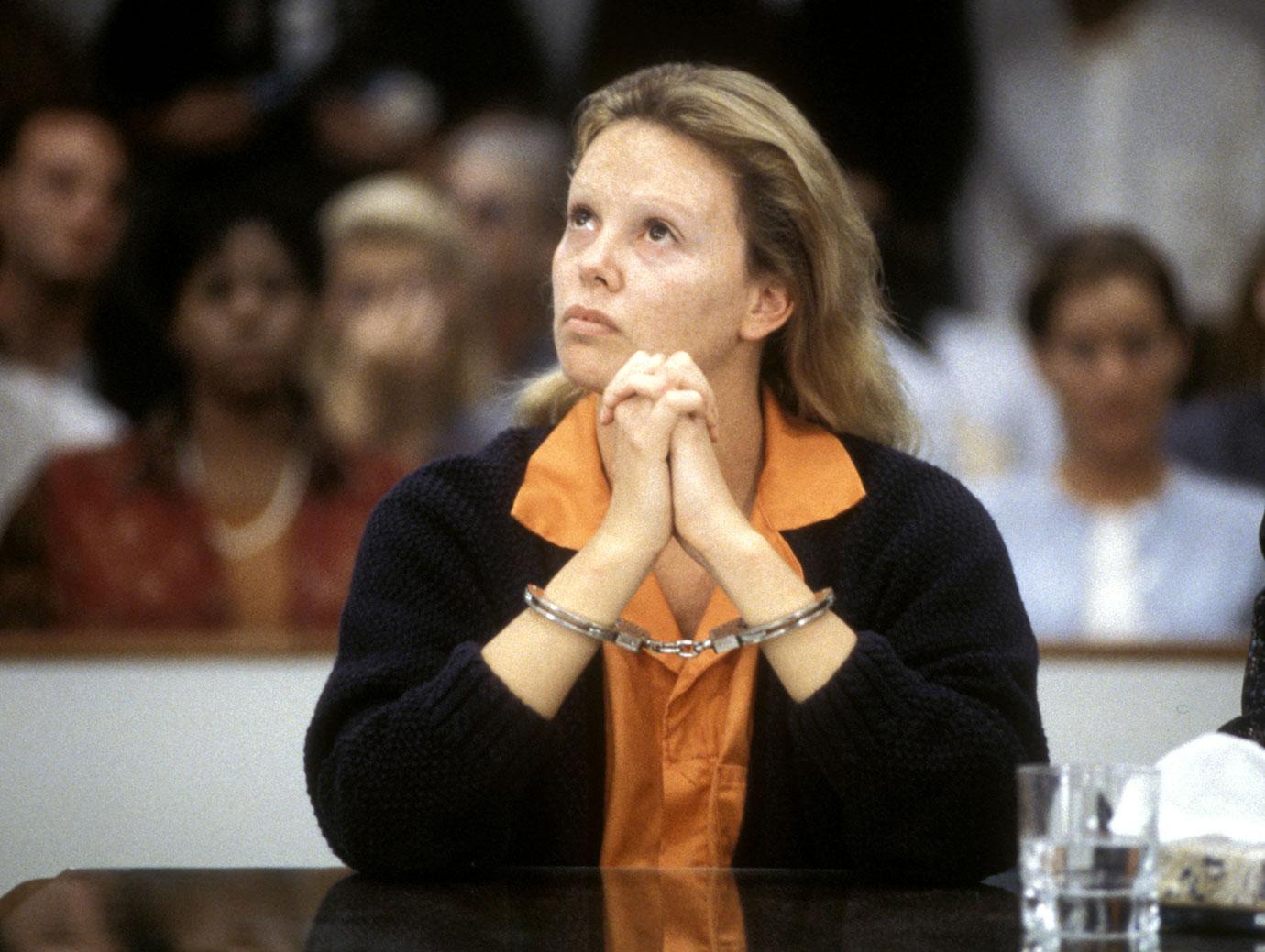 Charlize Theron as serial killer Aileen Wuornos in MONSTER