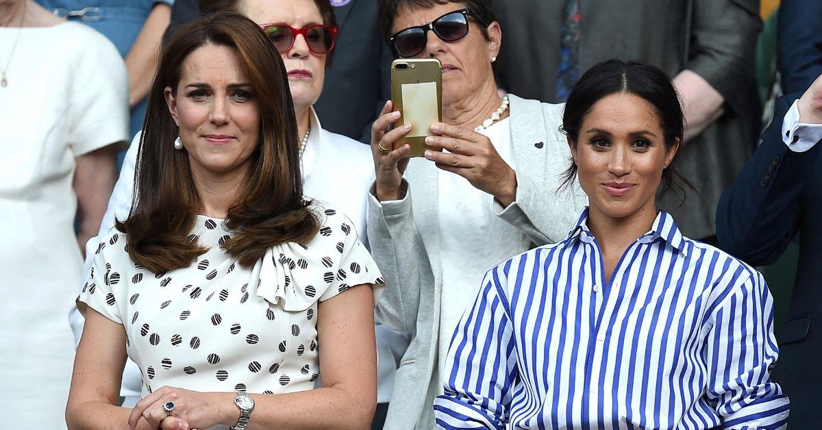 Photo of Kate Middleton and Meghan Markle