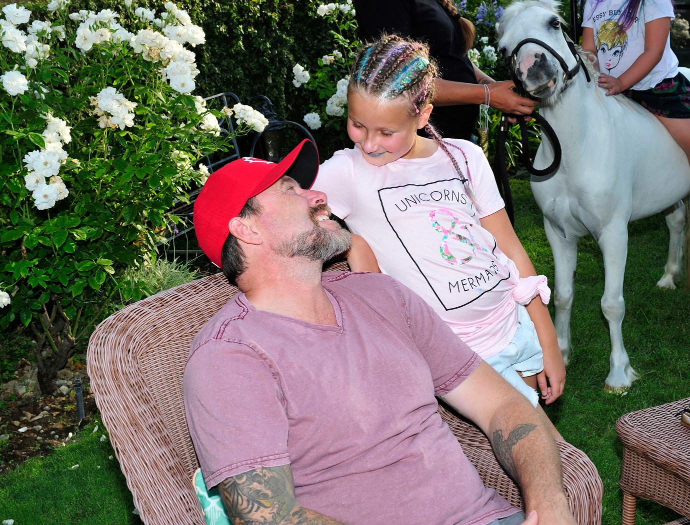 //Tori spelling daughter unicorn birthday party