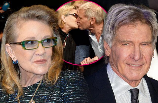 carrie fisher harrison ford affair rumors details