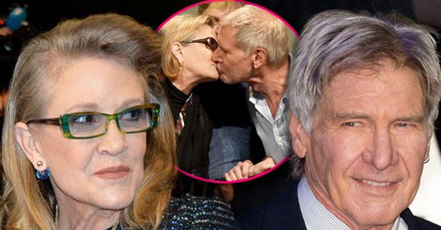 carrie fisher harrison ford affair rumors details