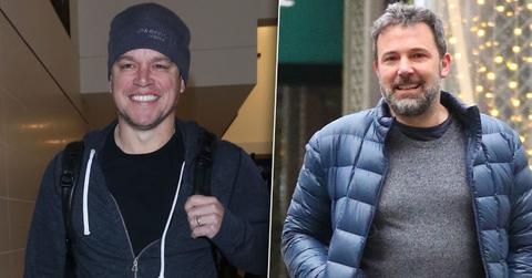 Matt Damon Reacts Ben Affleck Back Tattoo