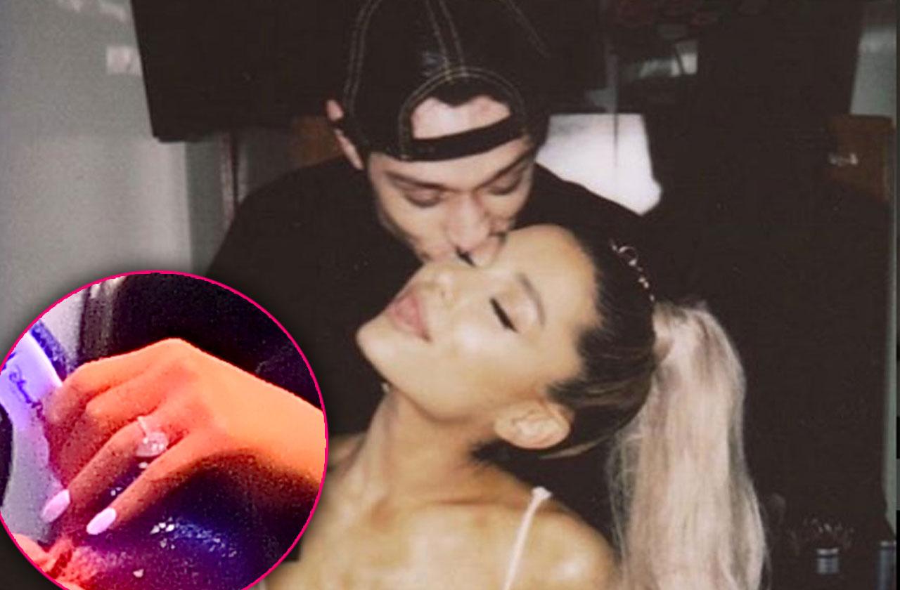 Ariana Grande Pete Davidson Confirm Engagement Date