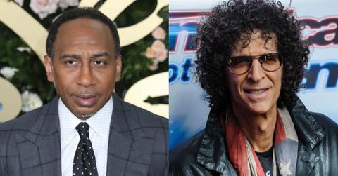 photo of Stephen A. Smith and howard stern