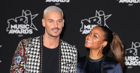 Christina Milian Smiling and Holding Hands with Boyfriend Matt Pokora