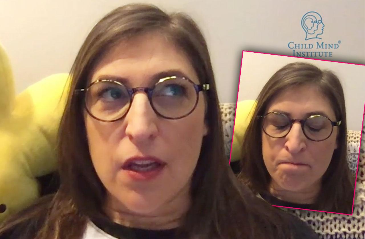 Mayim Bialik Shares Passionate Video Message About Mental Health