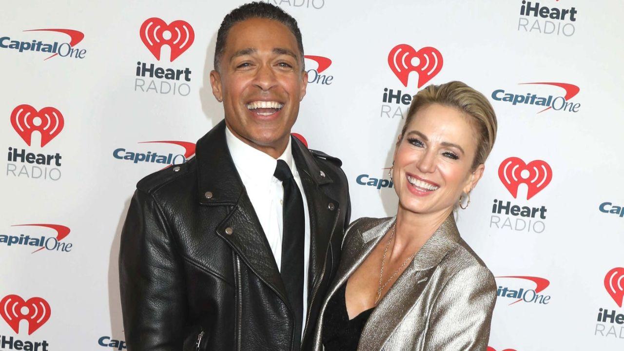 Image Of Amy Robach and T.J. Holmes
