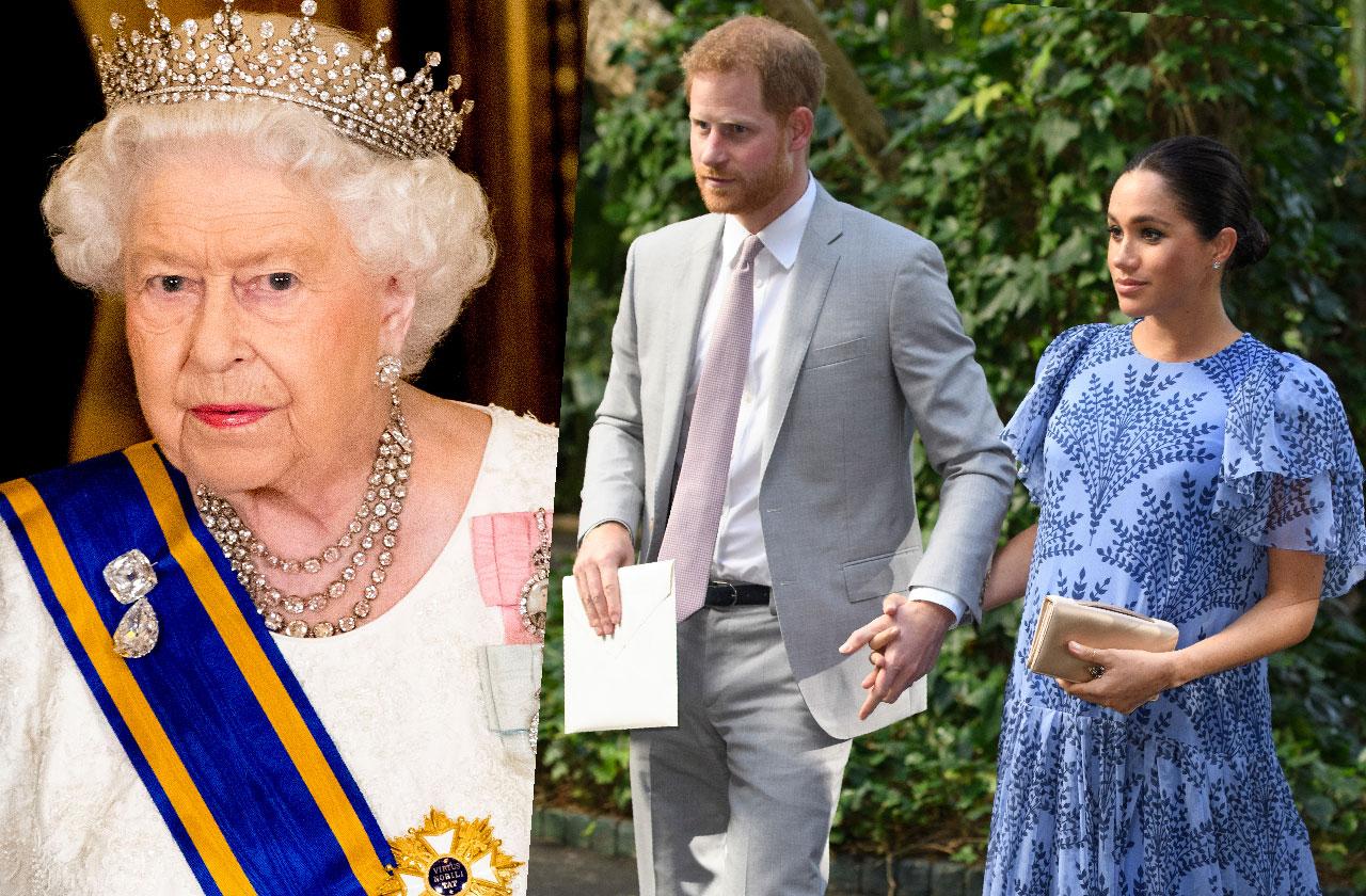 The Queen Curbs Harry And Meghan Philanthropic Plans