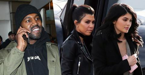 Kanye West Amber Rose Feud Kourtney Kardashian Kylie Jenner