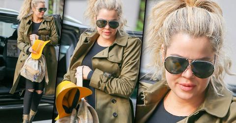 Khloe Kardashian No Makeup NYC