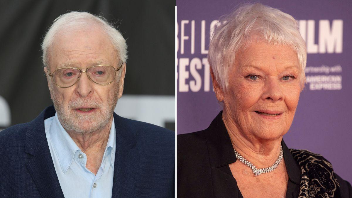 michael caine judi dench support each other aging battles