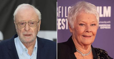michael caine judi dench support each other aging battles