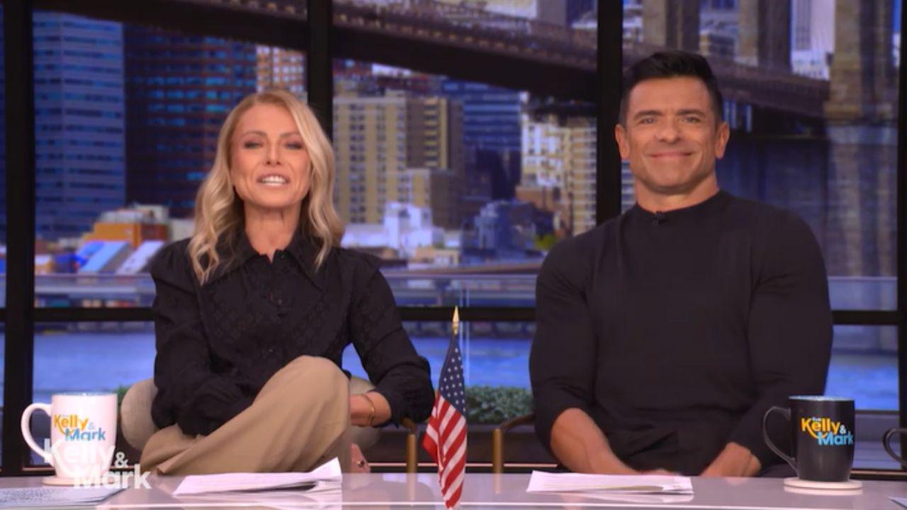 Kelly Ripa claimed she didn't wear pants while filming 'Live' during COVID.