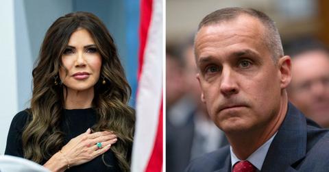 Photo of Kristi Noem, Corey Lewandowski