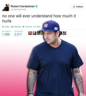 //rob kardashian tweet pp