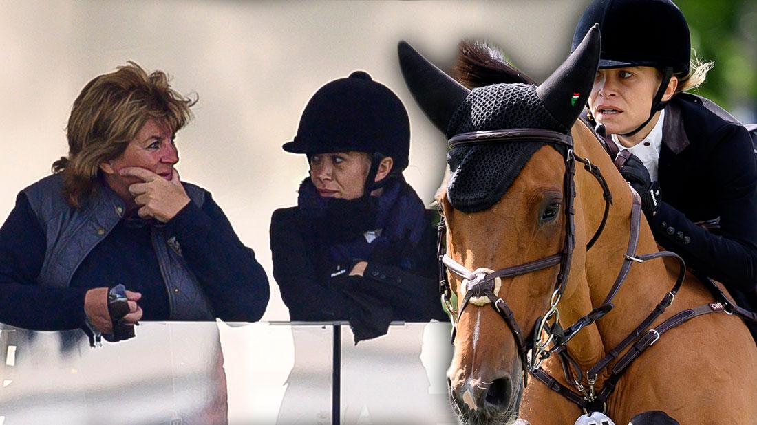 Horsing Around! Mary-Kate Olsen Competes In Spanish Equestrian Competition