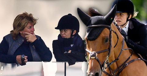 Horsing Around! Mary-Kate Olsen Competes In Spanish Equestrian Competition