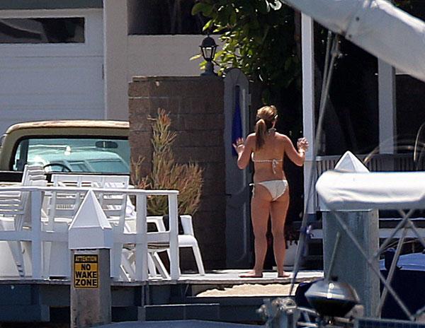 Ben Affleck Nanny Cheating Scandal Christine Ouzounian Bikini