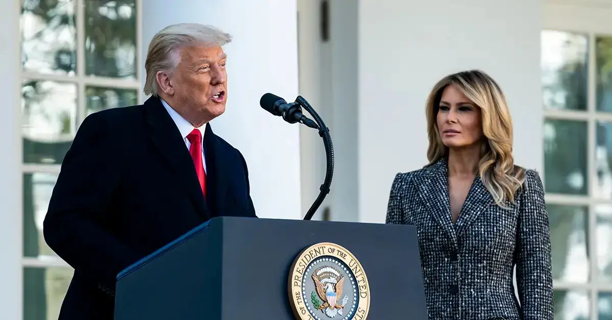 ‘Angry’ Melania Trump Believes People Are ‘Just Jealous’ As She Avoids ...