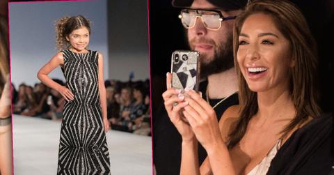 Farrah Abraham Watches Daughter Model At Fashion Show