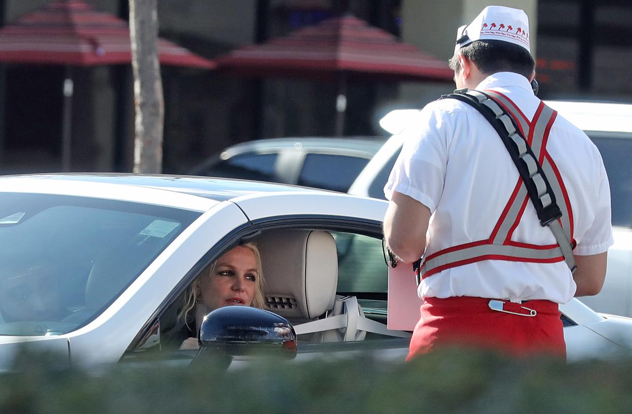 Britney Spears Spotted For First Time Since Canceling Tour Due To Dad Jamie’s Medical Crisis