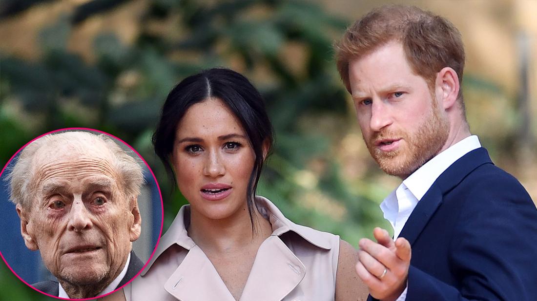 Meghan and Harry Leaving Royal Family Amid Prince Philip's Declining Health