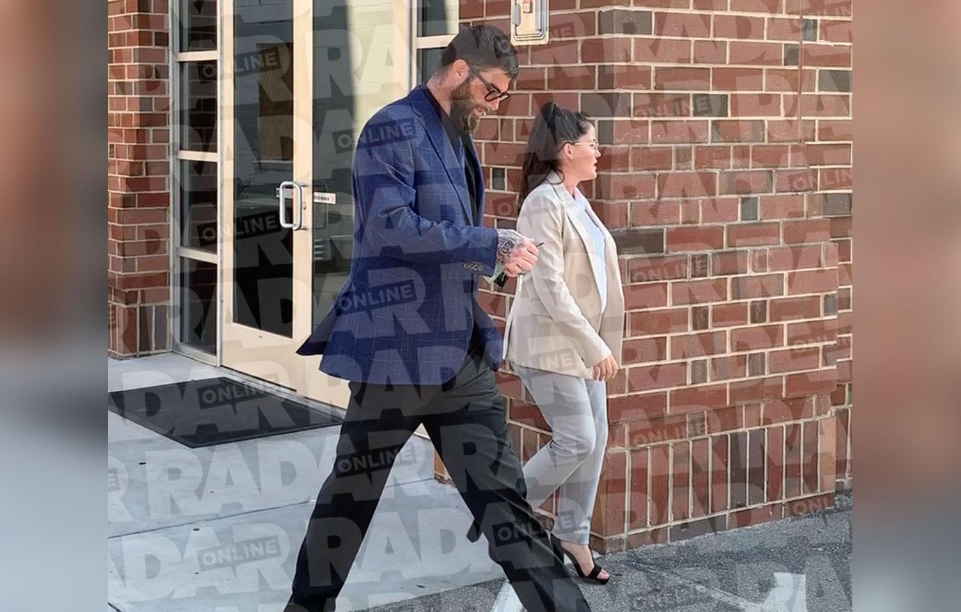 Jenelle and David seeing Kaiser for his birthday