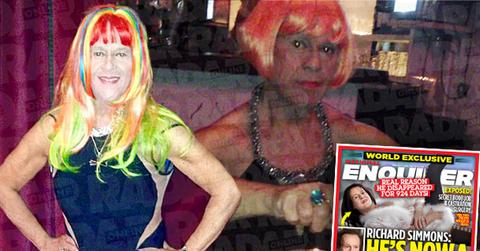 Richard Simmons Sex Change wigs dresses