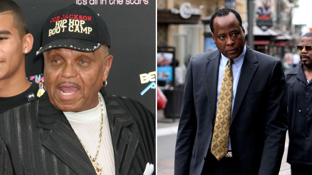 Photo of Joe Jackson and Dr. Conrad Murray