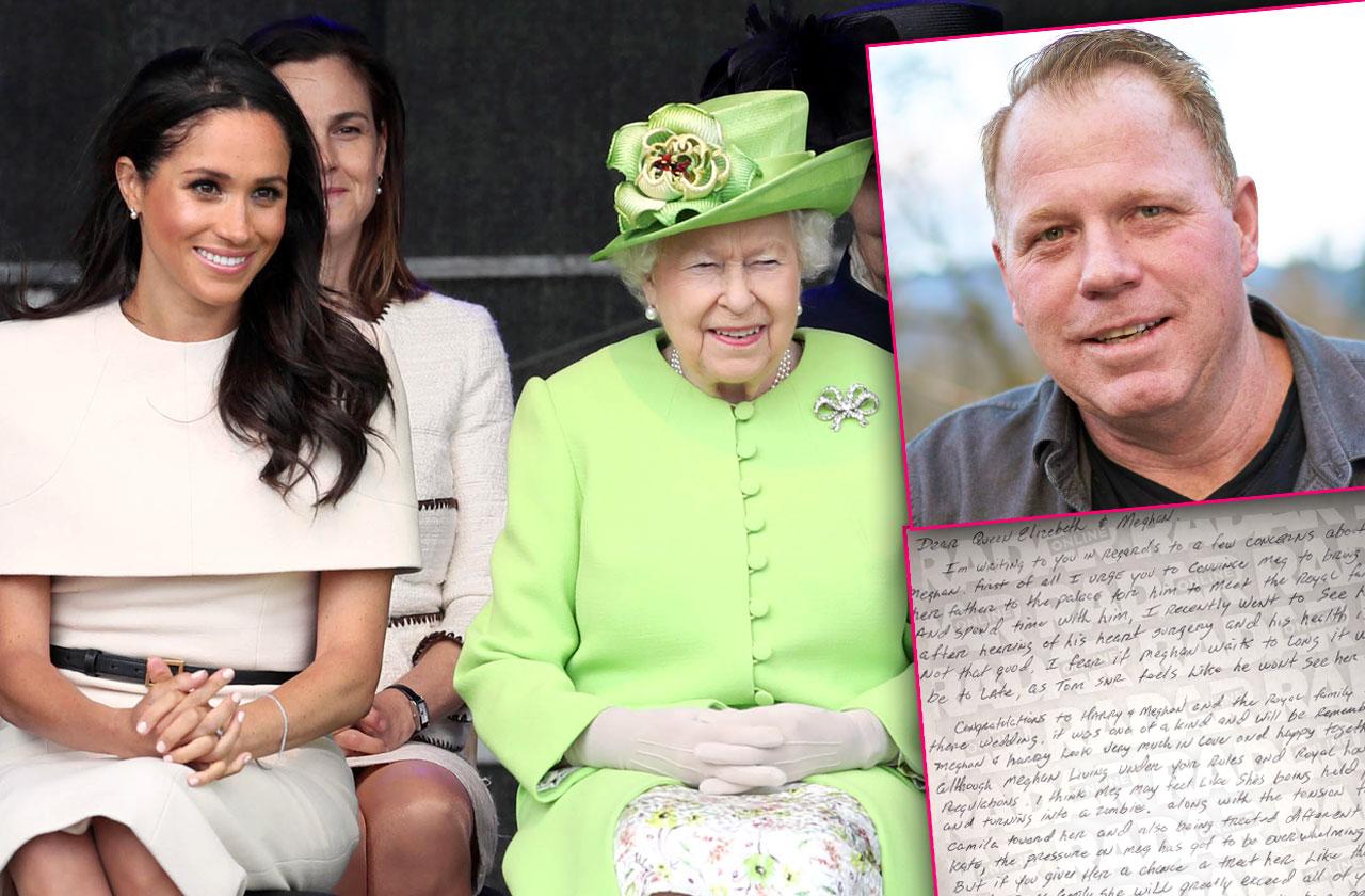 //meghan markle brother thomas letter queen elizabeth die young like princess diana pp