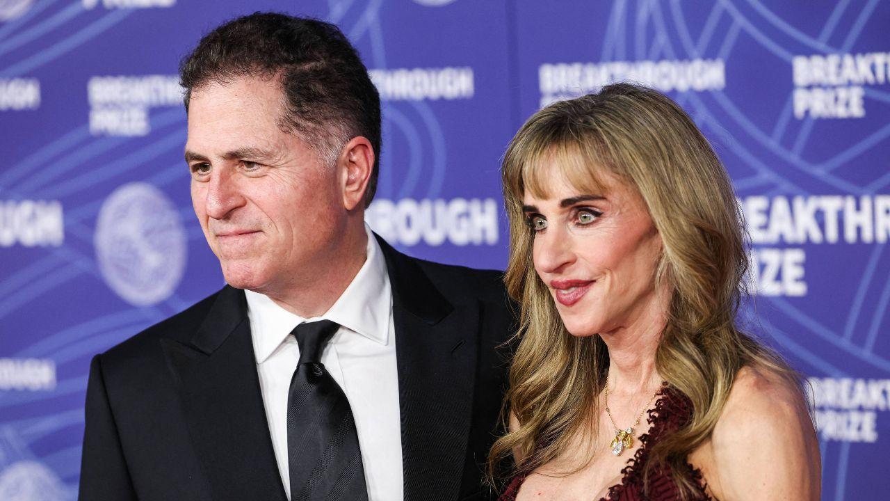 Photo of Susan Dell, Michael Dell 