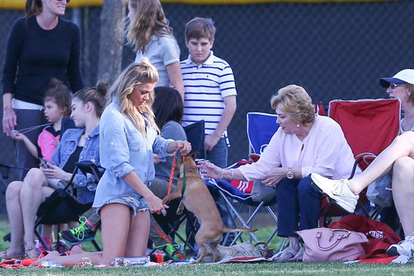 LeAnn Rimes & Eddie Cibrian At Stepson's Soccer Game