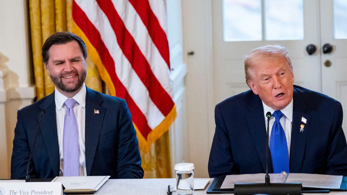 Photo of J.D. Vance and Donald Trump