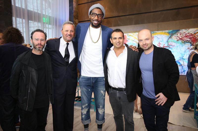 //Daniel Arsham George Mato Amare Stoudemire Ophir Sternberg Michael Klug