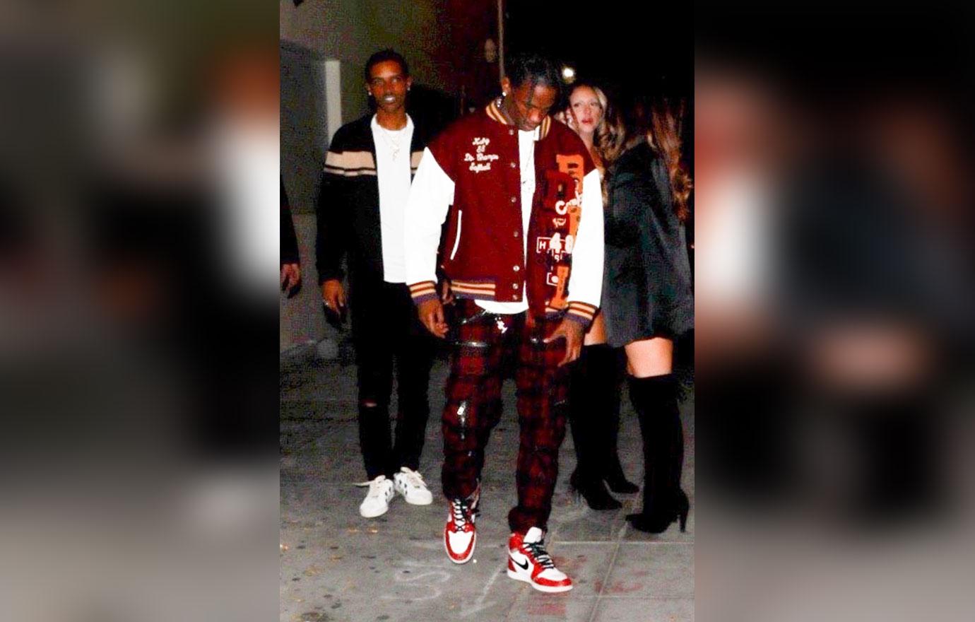 Travis Scott Goes Clubbing Without Kylie Jenner